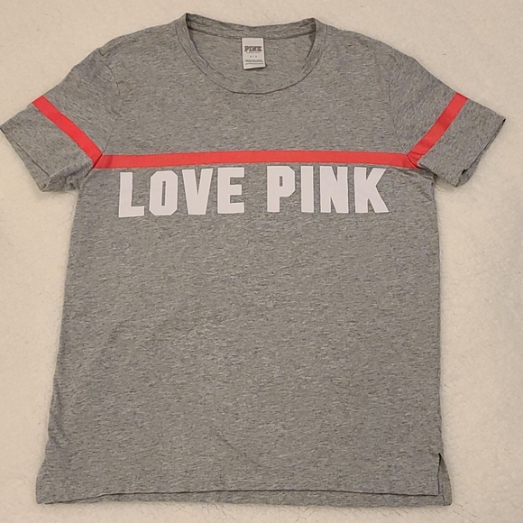 PINK Gray Tee - Picture 3 of 8
